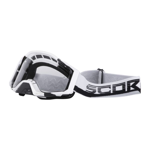 Crossbrille Scorpion Googles White Black Crossbrille Scorpion Googles White Black
