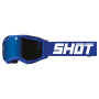 Crossbrille SHOT Assault 2.0 Solid Iridium Blue Reflex Glossy