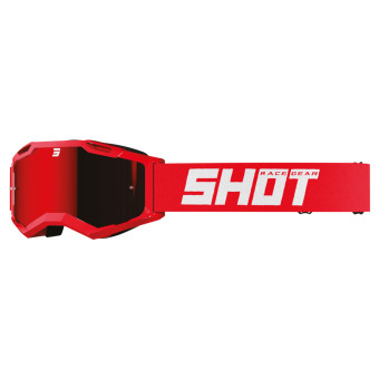 Crossbrille SHOT Assault 2.0 Solid Iridium Red Glossy