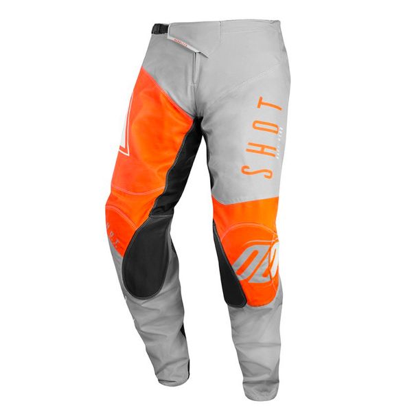 Cross Hose SHOT Aerolite Alpha Light Grey Orange Pant