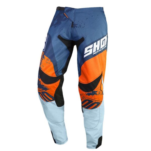 Cross Hose SHOT Contact Shadow Blue Orange Pant