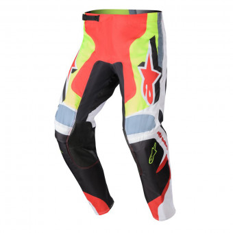 Cross Hose Alpinestars Fluid Agent Black Mars Red Yellow Fluo Pant