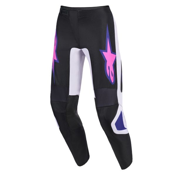 Cross Hose Alpinestars Fluid Grid Pants Black Light Gray Purple