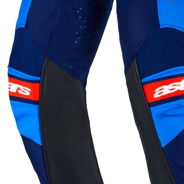 Alpinestars Kids Racer Nomur Pants Dark Navy Orange Ucla Blue