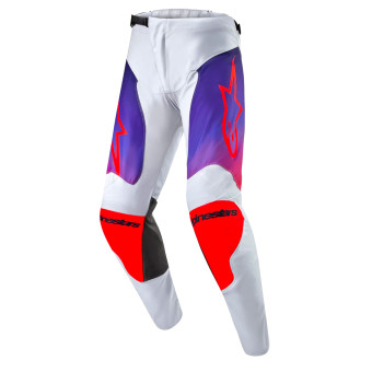 Cross Hose Alpinestars Racer Hoen Light Grey Hot Orange Black Pant