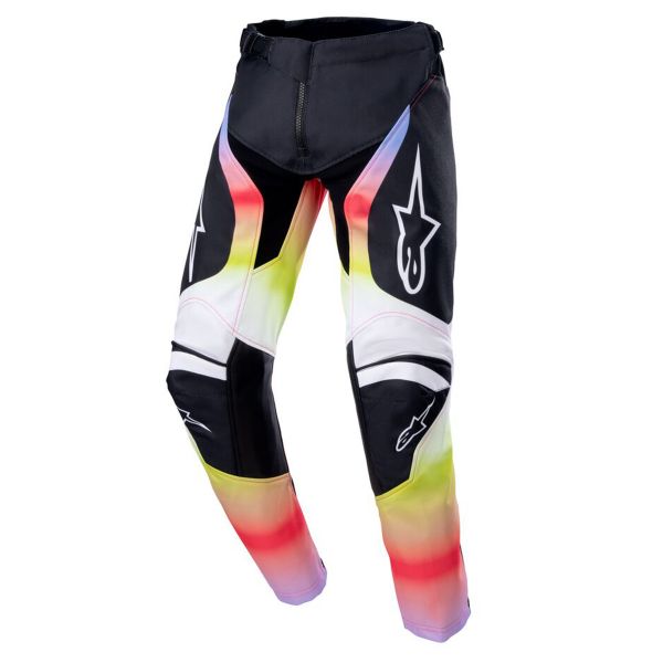 Cross Hose Alpinestars Racer Semi Black Multicolor Pant Kid