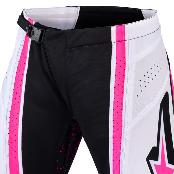 Alpinestars Stella Techstar Nomur Pants Black White Fuchsia
