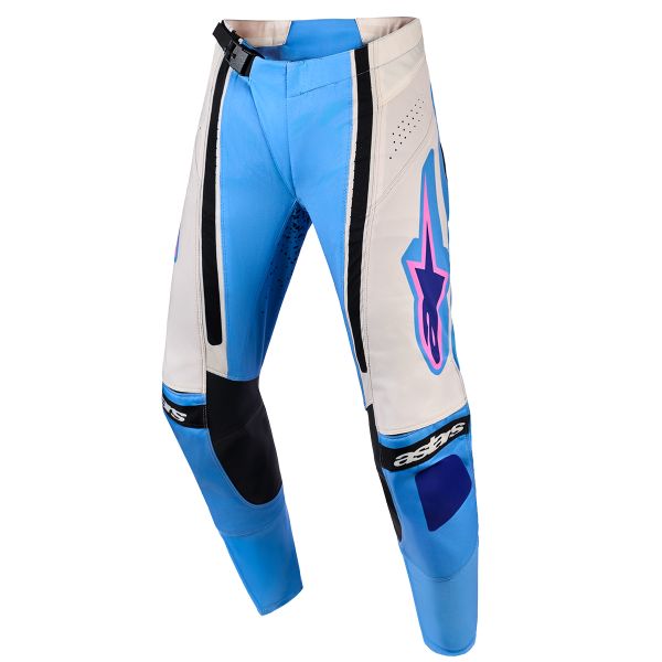 Cross Hose Alpinestars Stella Techstar Nomur Pants Light Blue Off White Black