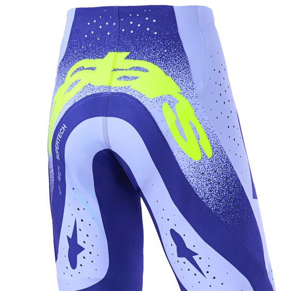 Alpinestars Supertech Scenz Pants Purple Yellow FluoSupertech Scenz Pants Purple Yel