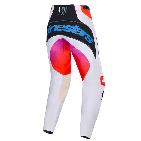 Alpinestars Techstar Knif Pants Light Gray Orange Fluo Black