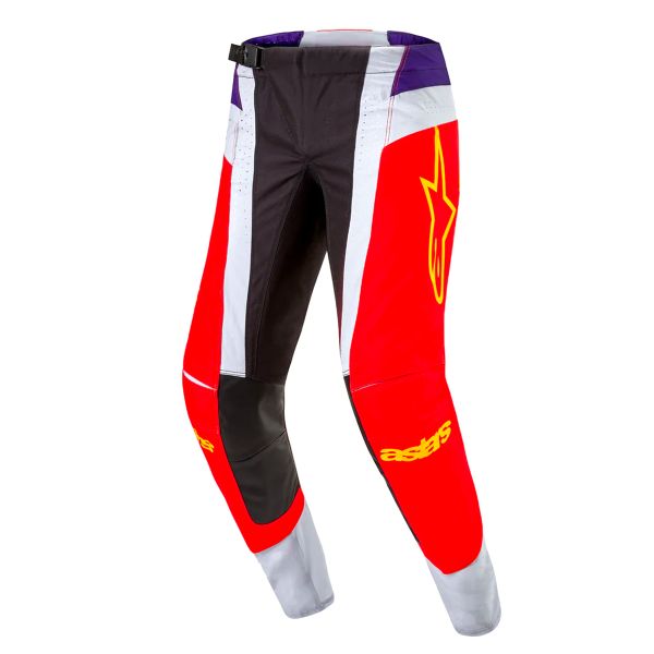 Cross Hose Alpinestars Techstar Ocuri Hot Orange Purple Black Pant