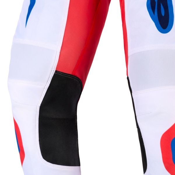 Alpinestars Youth Fluid Grid Pants Orange Ucla Blue