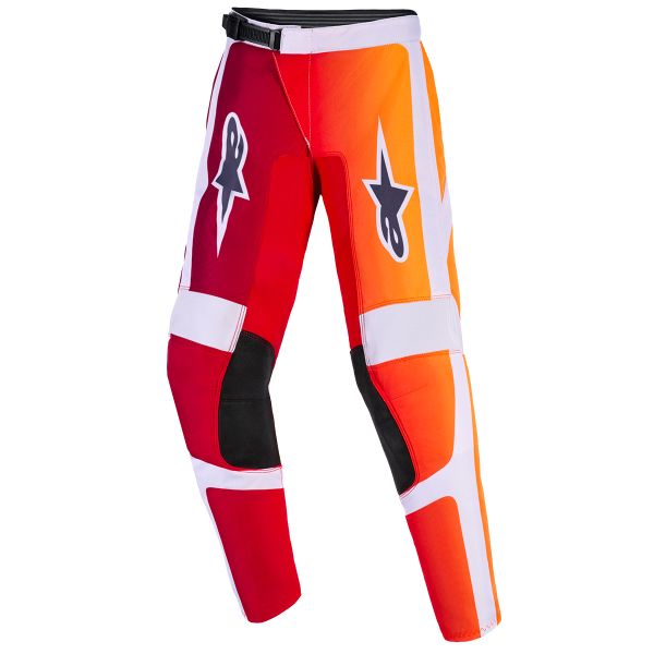 Cross Hose Alpinestars Youth Fluid Portl Pants Red Light Gray Dark Gray