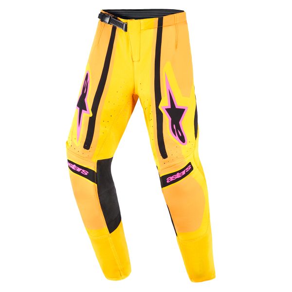 Cross Hose Alpinestars Youth Supertech Nomur Pants Orange Yellow Pink