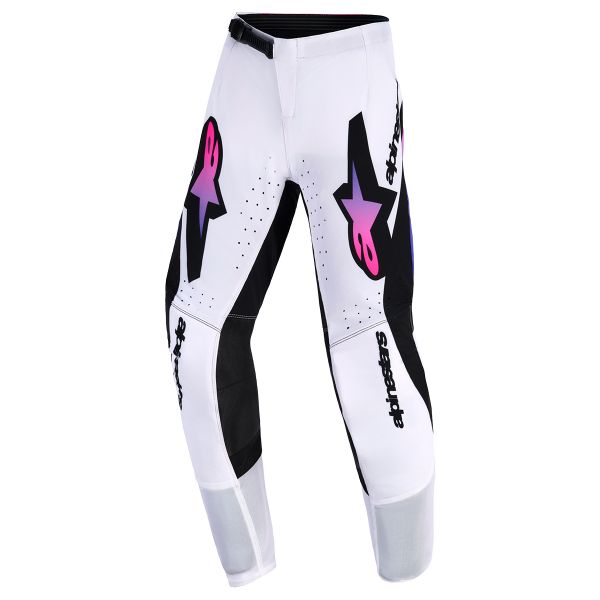 Cross Hose Alpinestars Youth Supertech Vista Pants White Purple Black
