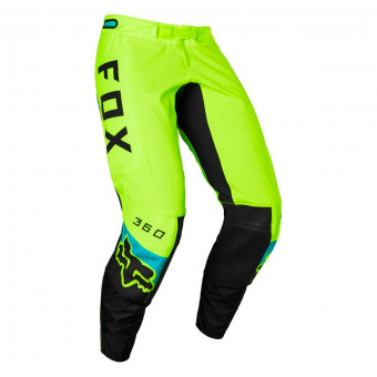 Cross Hose FOX 360 Dier Fluo Yellow Pant Kid