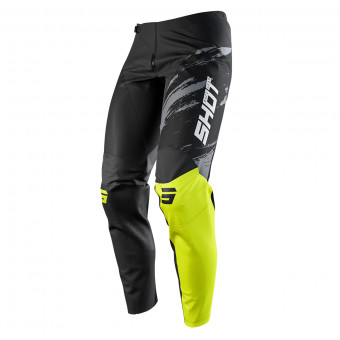 Cross Hose SHOT Contact Draw Neon Yellow Pant