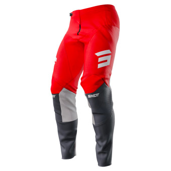 Cross Hose SHOT Contact Iron Red Pant