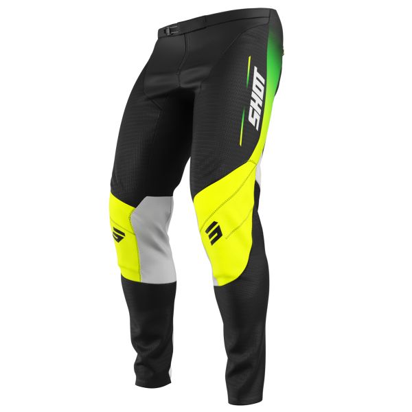 Cross Hose SHOT Kontakt Kid Apex Neon Yellow Pant