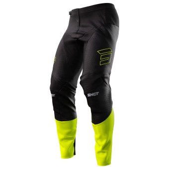 Cross Hose SHOT Contact Patrol Black Neon Yellow Pant