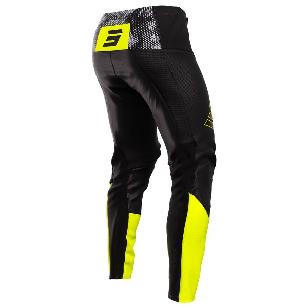 SHOT Contact Patrol Black Neon Yellow Pant