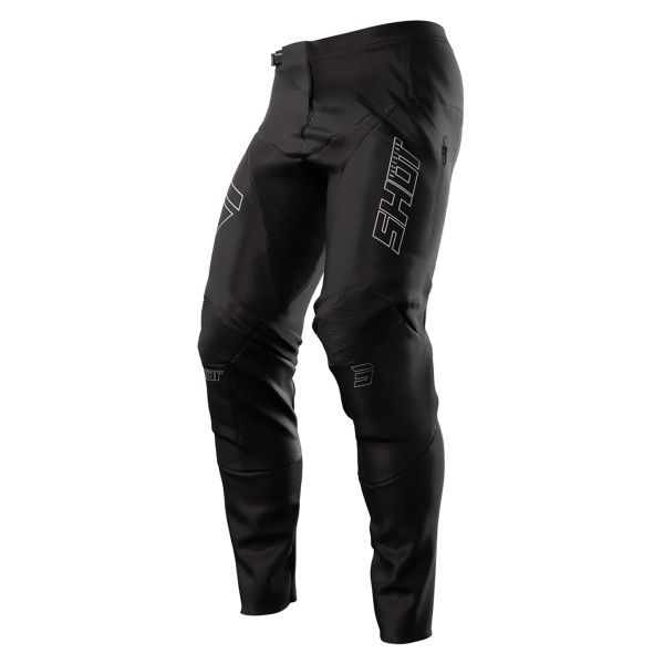 Cross Hose SHOT Contact Zip Black Pant Cross Hose SHOT Contact Zip Black Pant