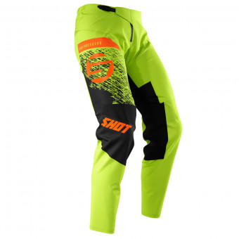Cross Hose SHOT Devo Roll Green Orange Pant Kid