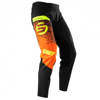 Cross Hose SHOT Devo Roll Orange Pant Kid