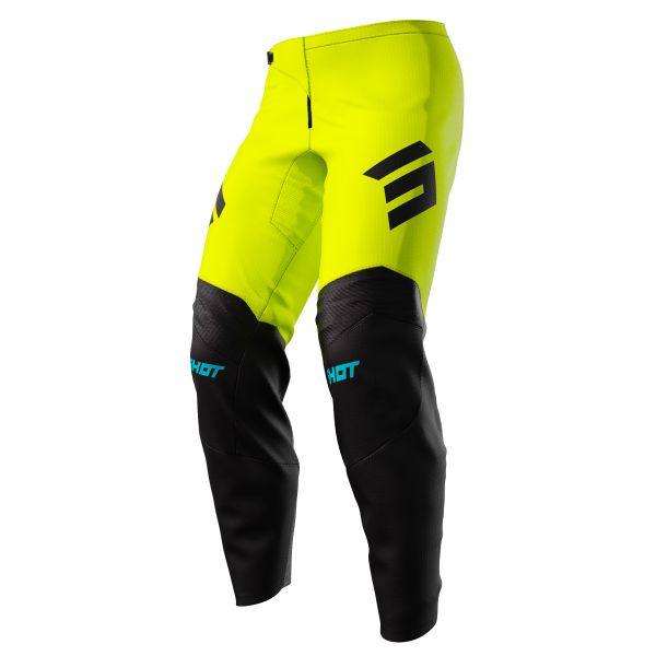 Cross Hose SHOT Draw Iron Neon Yellow Pant Kid