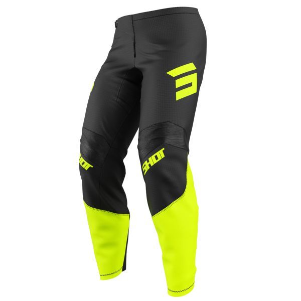 Cross Hose SHOT Draw Private Neon Yellow Pant