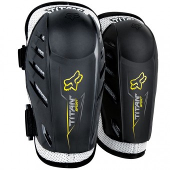Cross Ellbogenprotektoren FOX Titan Sport Elbow Black Cross Ellbogenprotektoren FOX Titan Sport Elbow Black