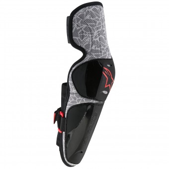 Cross Ellbogenprotektoren Alpinestars Vapor Pro Elbow Black Grey - Kinder