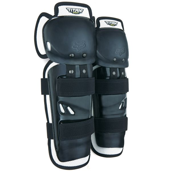 Cross Knieprotektoren FOX Titan Sport Knee Black