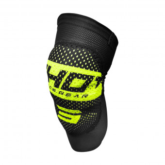 Cross Knieprotektoren SHOT Airlight Black Neon Yellow Knee Kid Cross Knieprotektoren SHOT Airlight Black Neon Yellow Knee Kid