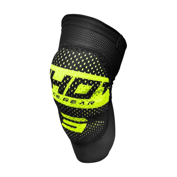 Cross Knieprotektoren SHOT Airlight Black Neon Yellow Knee Kid
