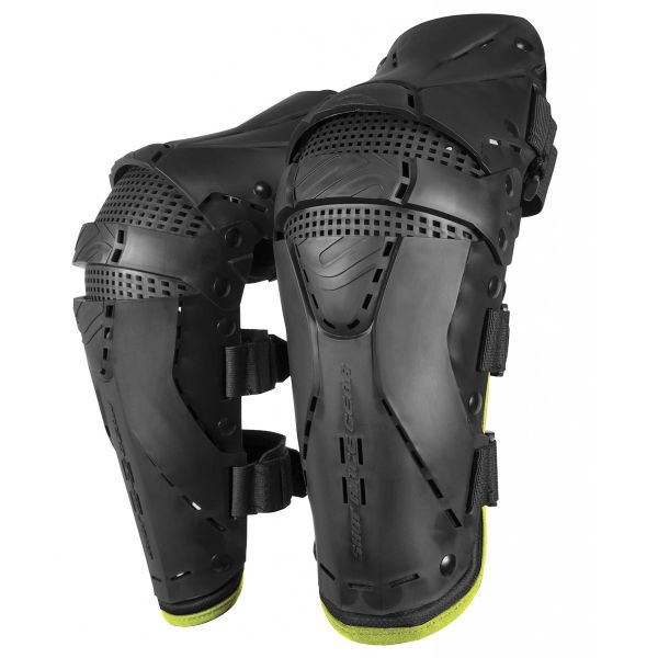 Cross Knieprotektoren SHOT Protector Knee Black Yellow