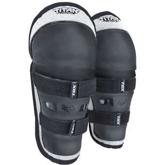 Cross Knieprotektoren FOX Titan Knee Enfant Black Silver