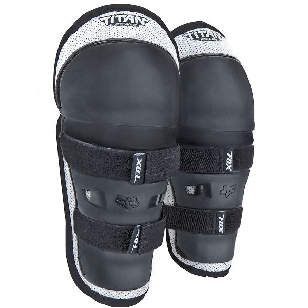 Cross Knieprotektoren FOX Titan Knee Enfant Black Silver Cross Knieprotektoren FOX Titan Knee Enfant Black Silver