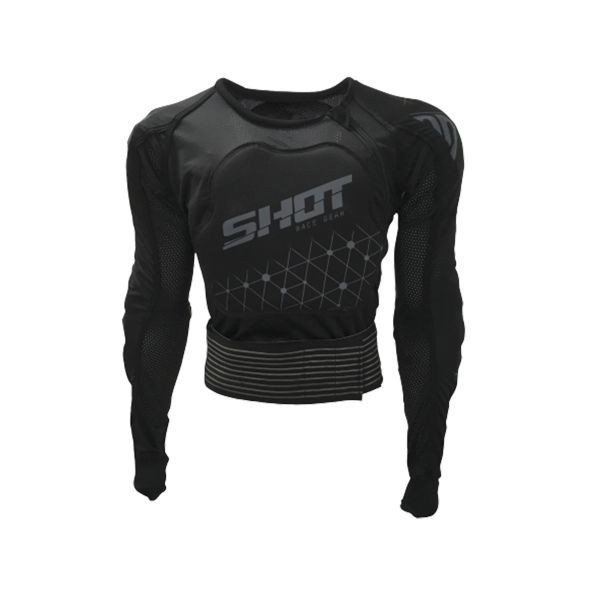 Brustpanzer SHOT Airlight Evo Grey Black