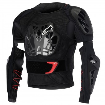 Brustpanzer Alpinestars Bionic Jacket Black Red - Kinder