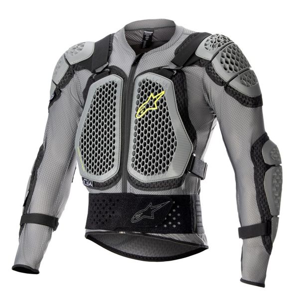 Cross Weste Alpinestars Bionic Action V2 Grey Black Fluo Yellow Cross Weste Alpinestars Bionic Action V2 Grey Black Fluo Yellow