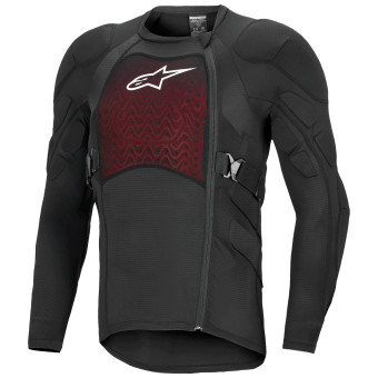 Cross Weste Alpinestars Bionic Plasma LT Protection Jacket Ls Black White
