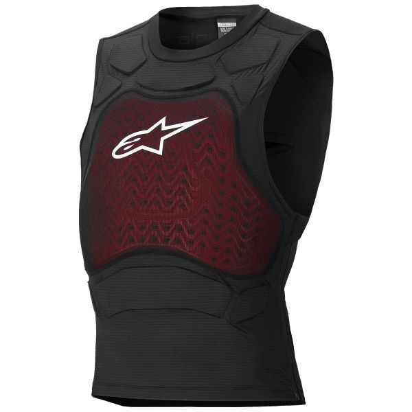 Cross Weste Alpinestars Bionic Plasma LT Protection Vest Black White
