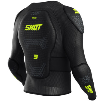 SHOT Oberkrper Kid Airlight Kid Black Neon Yellow