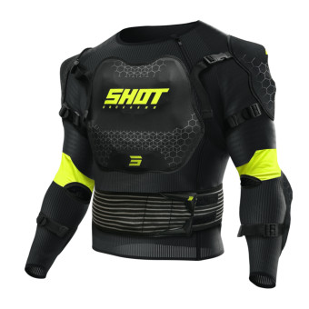 Cross Weste SHOT Oberkrper Kid Optimal Kid 2.0 Black Neon Yellow