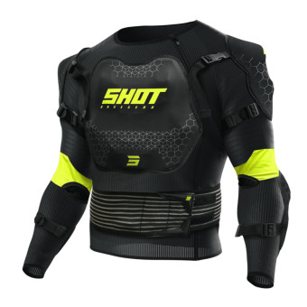Cross Weste SHOT Oberkrper Optimal 2.0 Black Neon Yellow