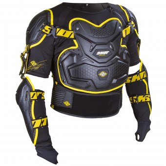 Brustpanzer SHOT Interceptor Black Yellow