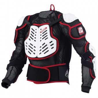 Brustpanzer Kenny Performance White Red Brustpanzer Kenny Performance White Red