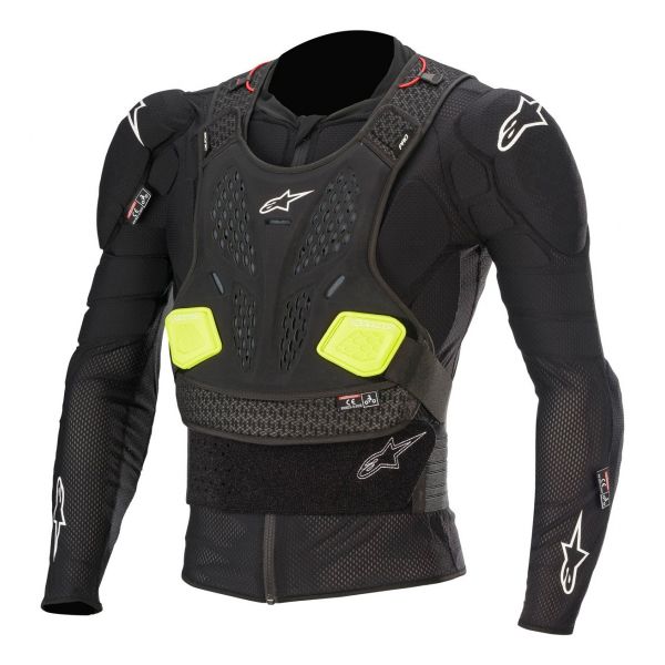 Brustpanzer Alpinestars Bionic Pro V2 Black Yellow Fluo