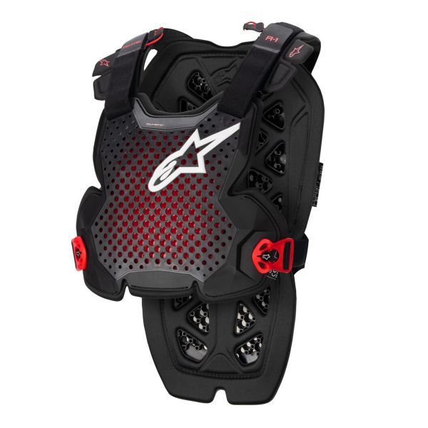 Brustpanzer Alpinestars A-1 Chest Protector Anthrazit Schwarz Rot Brustpanzer Alpinestars A-1 Chest Protector Anthrazit Schwarz Rot